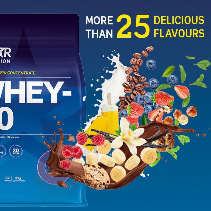 Whey-80 Valleprotein 4 kg Double Rich Chocolate