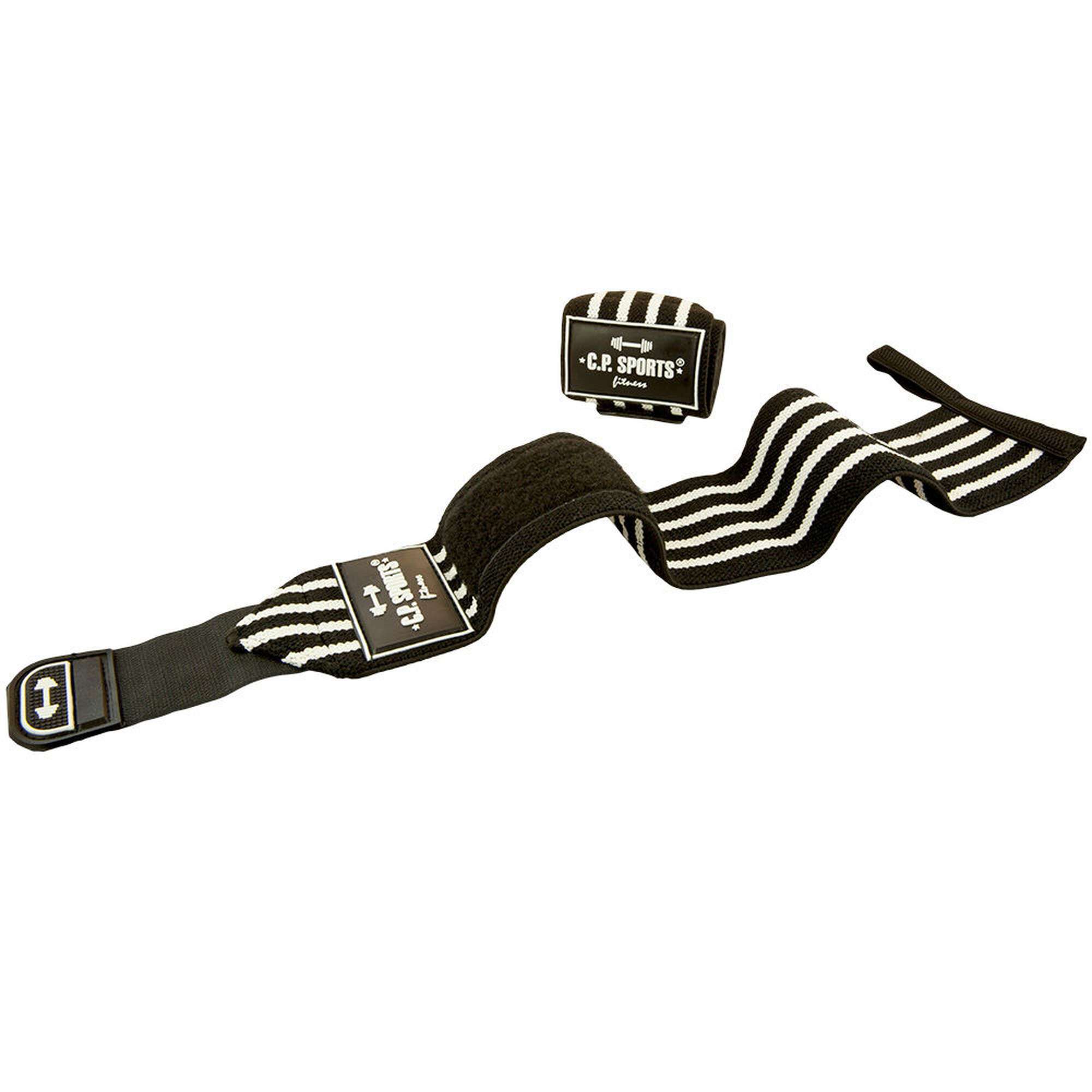 Strongman h&aring;ndledsbind 50 cm Sort Hvid  