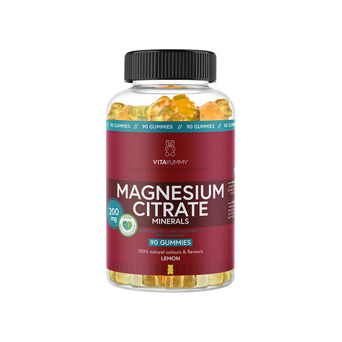 Magnesium Citrate Citron 90 stk. Gummies