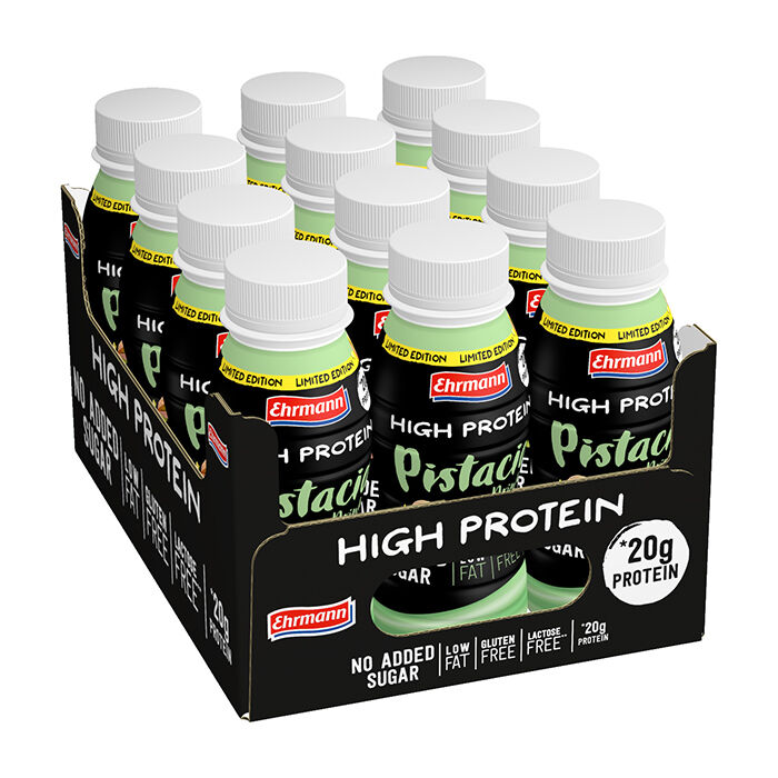 12 x High Protein Drink 250 ml Pistachio