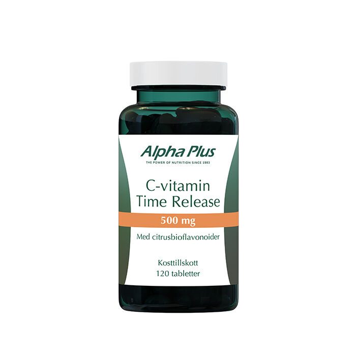 C-vitamin Time Release 500 mg 120 tabletter