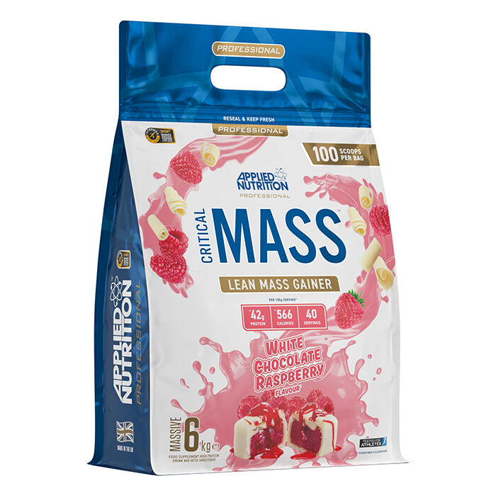 Critical Mass Gainer 6 kg White Chocolate Raspberry