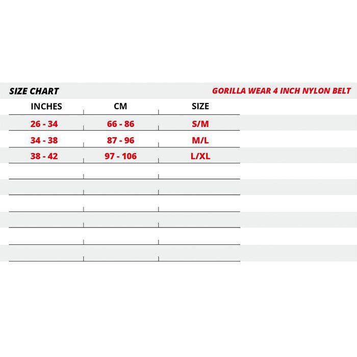 4 Inch Tr&aelig;ningsb&aelig;lte Nylon Sort