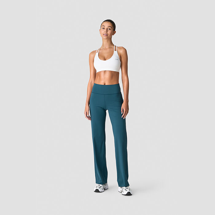 Nimble Straight Leg Pants, Teal