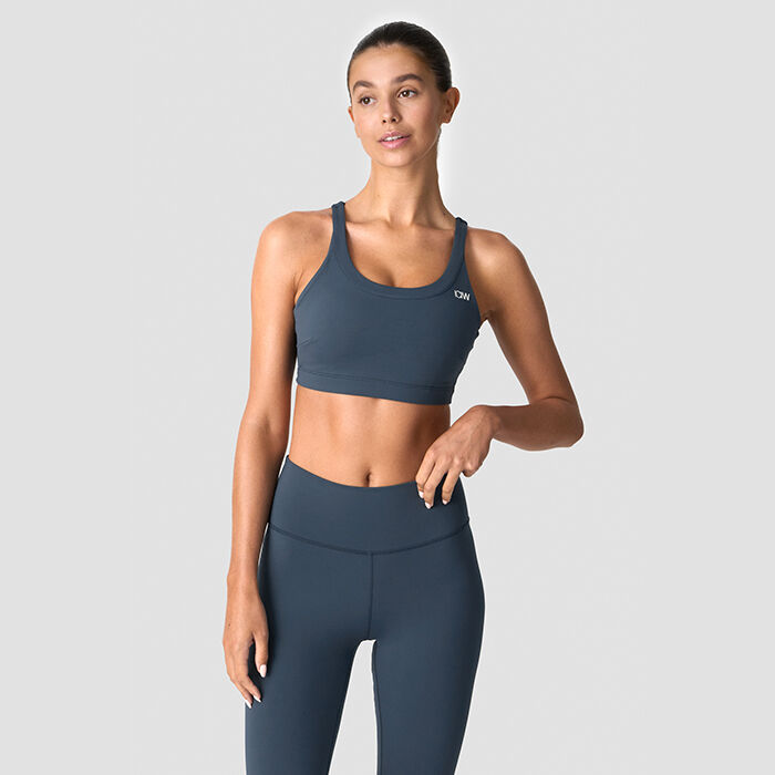 Nimble Sports Bra, Dark Dusty Blue