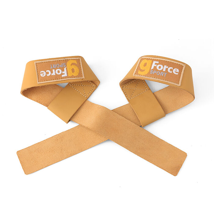 Lifting Straps L&aelig;der Brun