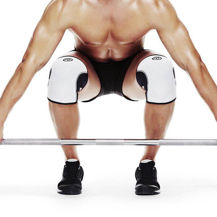 RX Knee Sleeves 7mm Hvid/Sort