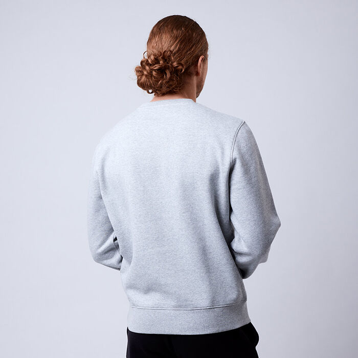 Men's Core Crew, Grey Melange