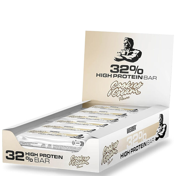 12 x 32% Proteinbar 60 g Cookies & Cream