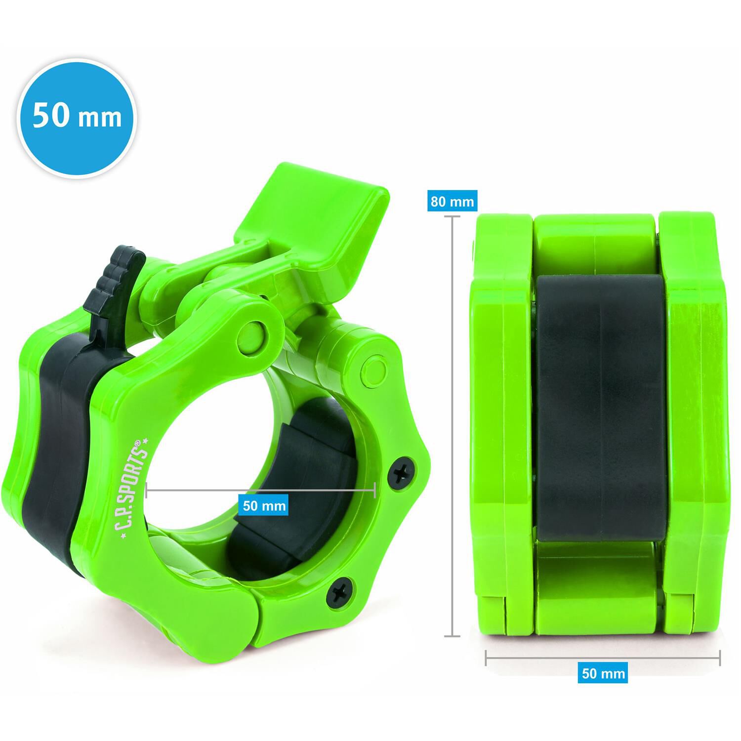 Jaw Lock l&aring;seklemmer 50 mm Gr&oslash;n  