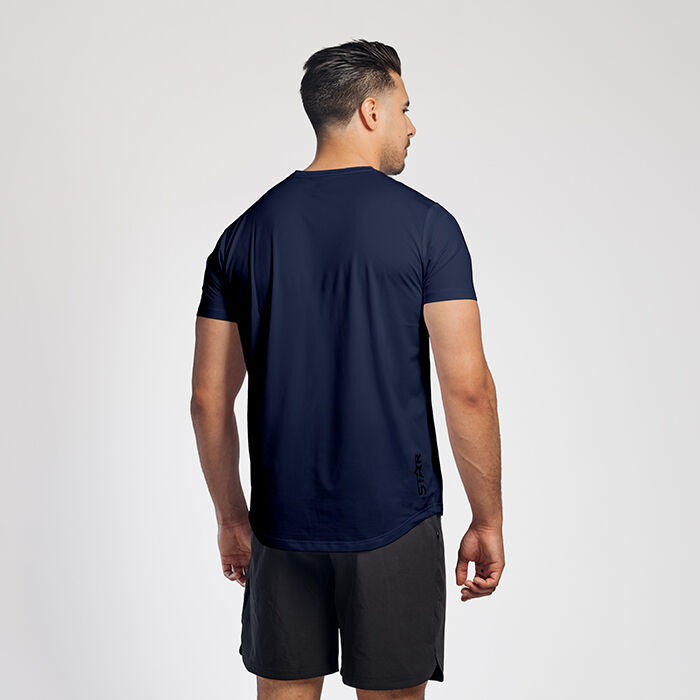 Star Mesh T-shirt, Navy