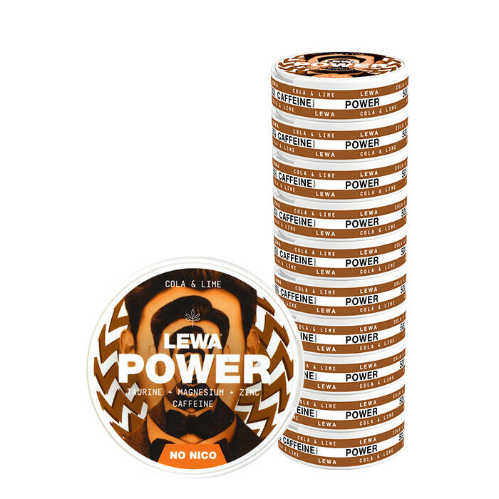 10 x LEWA Functional NoNic0 POWER Cola/Lime