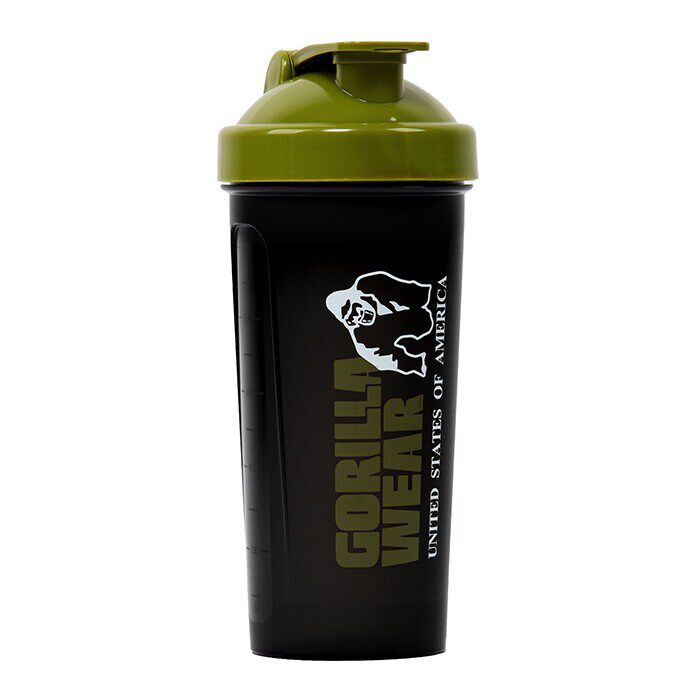 Shaker XXL Sort/Gr&oslash;n 1000 ml
