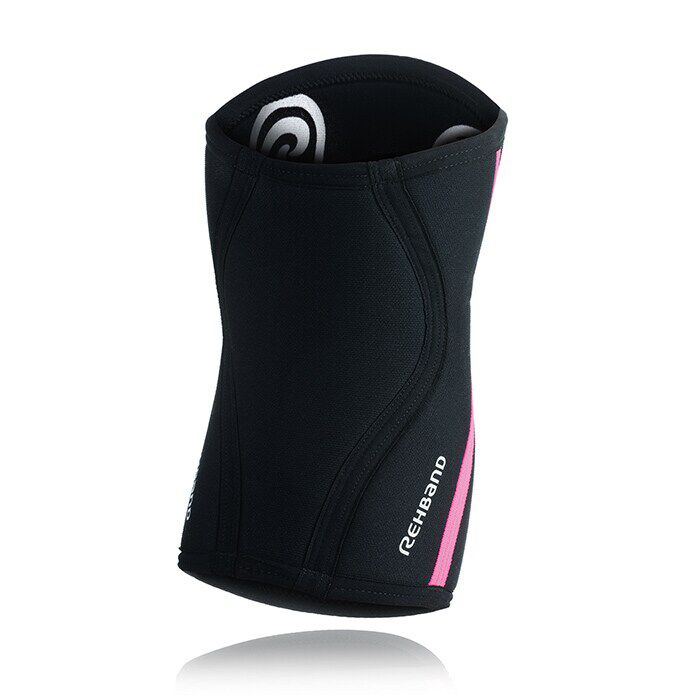 RX Knee Sleeves 7mm Sort/Pink