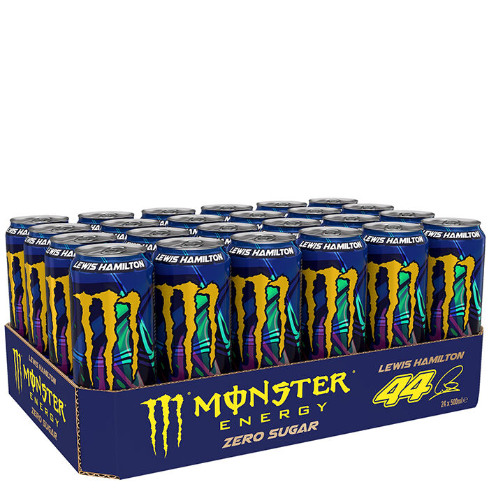 24 x Monster Energy Lewis Hamilton Zero Sugar 50 cl Lewis Hamilton Zero Sugar