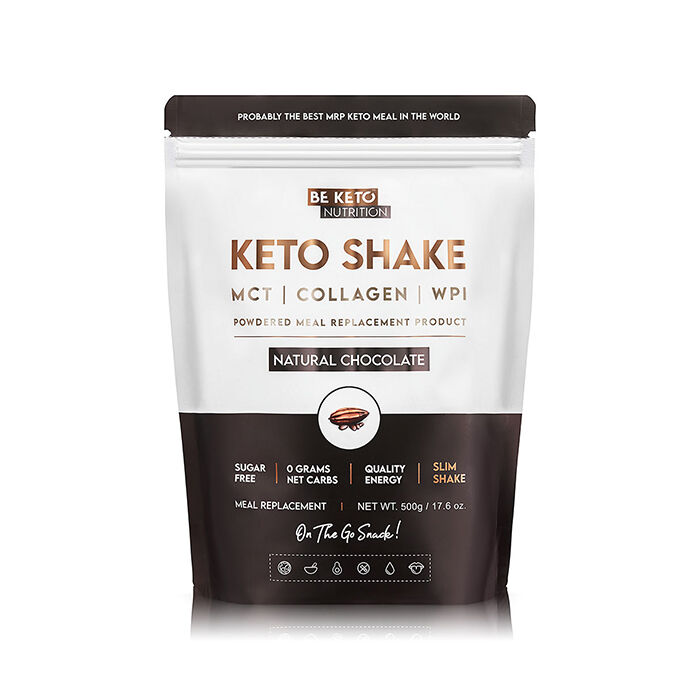 KETO Shake 500 g Natural Chocolate