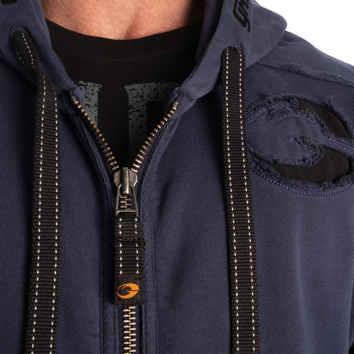 Gym Hood Washed Navy