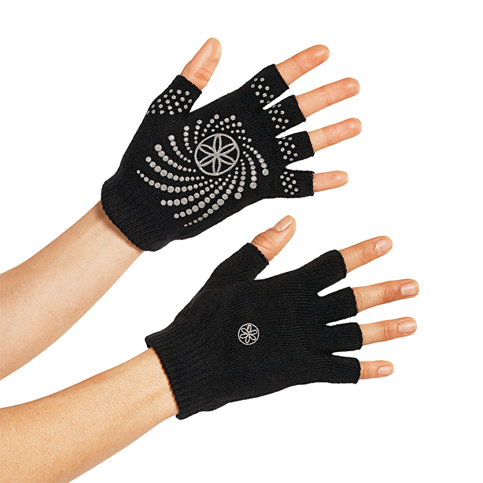 Grippy Yoga Handsker Sort