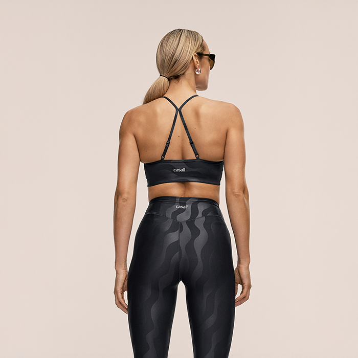 Sleek Sports‑BH Sort M&oslash;nstret