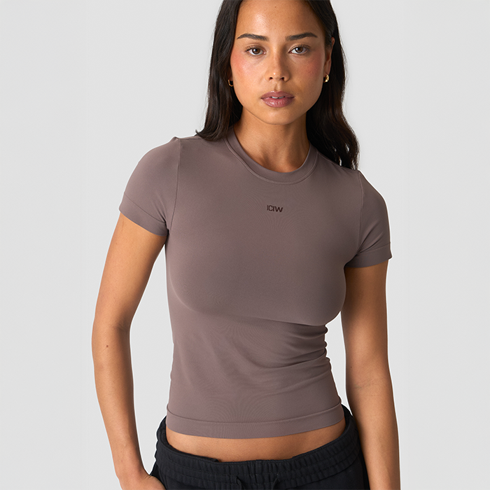 Essence Seamless T-shirt Brun