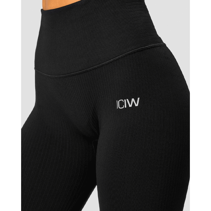 Ribbed Define Seamless Pocket Tights Sort