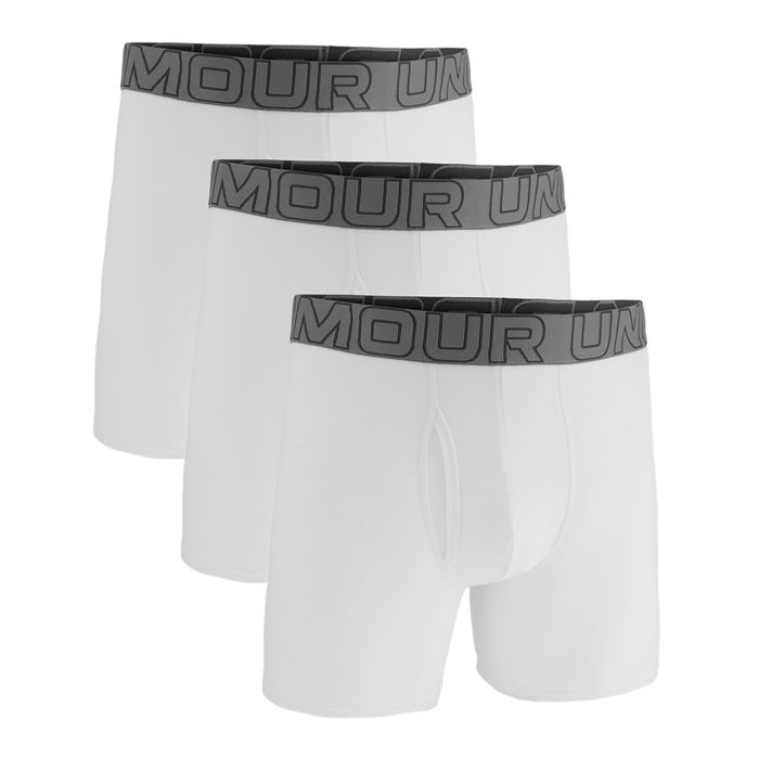 UA Performance Cotton Boxershorts 3-pack Hvid