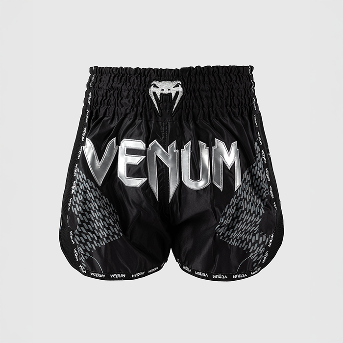 Nexus Muay Thai-Shorts Sort S&oslash;lv