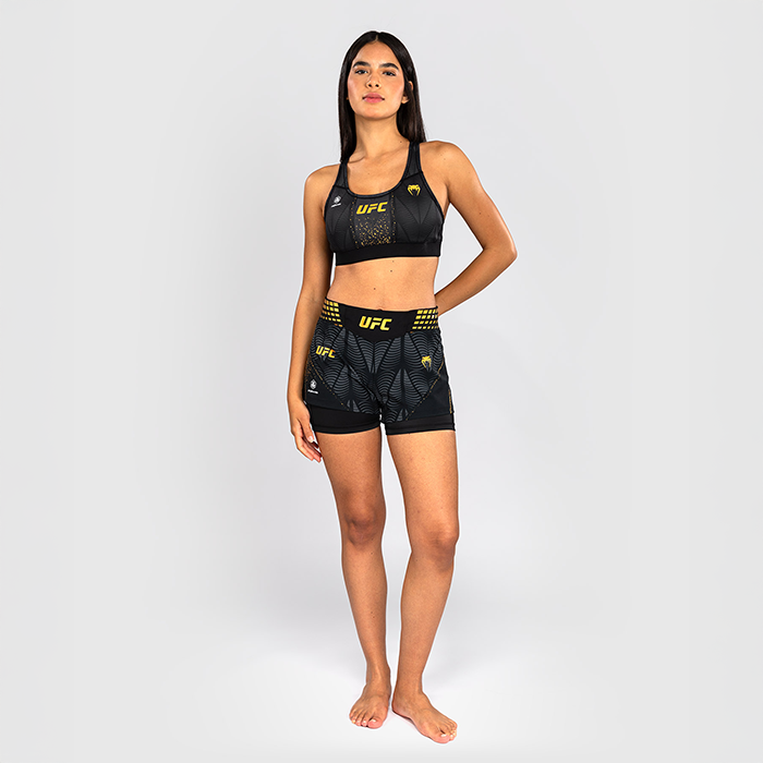 UFC Zenith by Venum Fight Night Fightshorts Sort Guld
