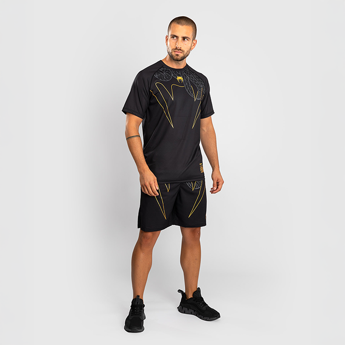 Serpenti Dry Tech T-shirt Sort S&oslash;lv Guld