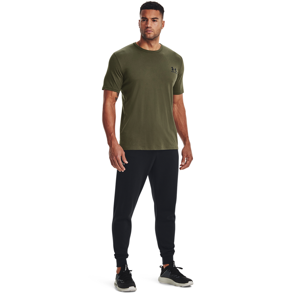 Sportstyle LC T-shirt M&oslash;rkegr&oslash;n