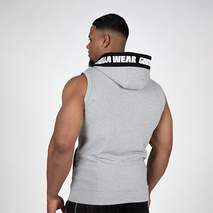 Milwaukee SL Zipped Hoodie, Grey Melange