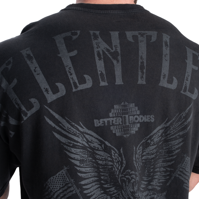 Relentless T‑shirt Sort Vasket