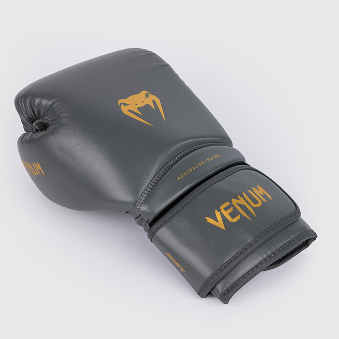 Venum Contender 1.5 Boksehandsker, Gr&aring;/Guld