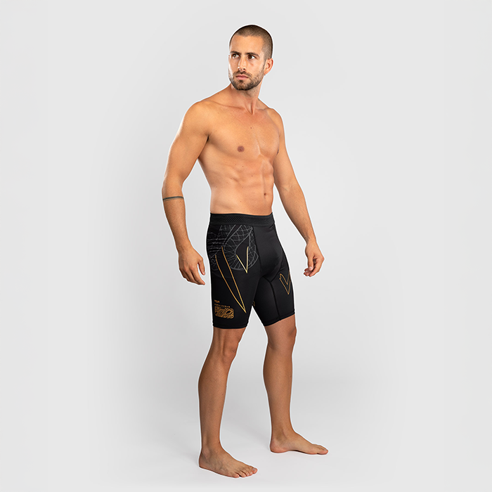 Serpenti Vale Tudo-Shorts Sort S&oslash;lv Guld