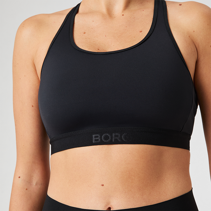 Borg Low Support Sports BH Sort