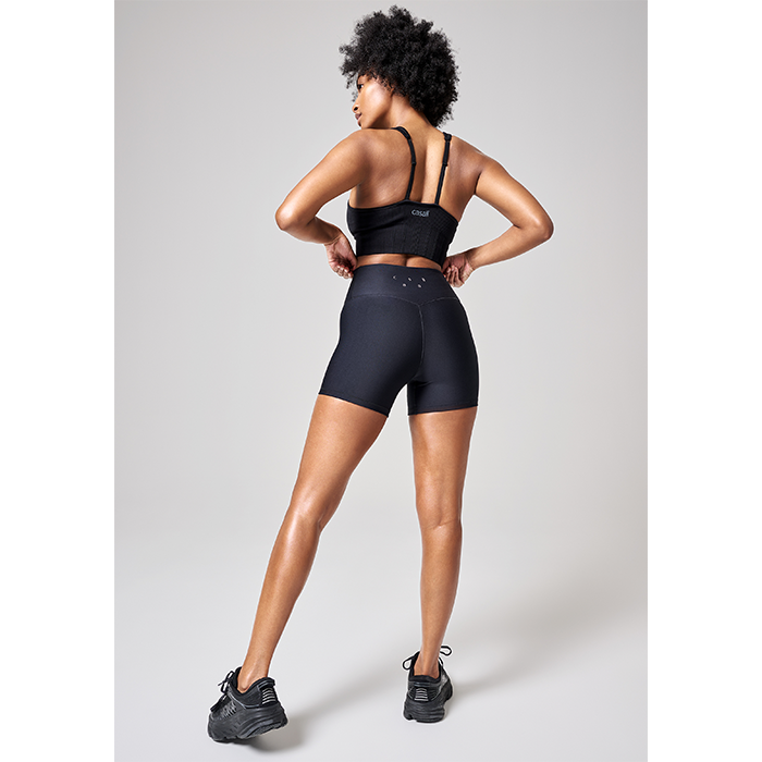 Ultra High Waist Hot Pant, Black