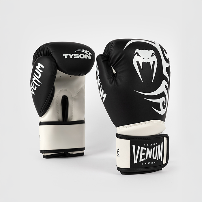 Venum X Mike Tyson Pro Boksehandsker Sort Hvid