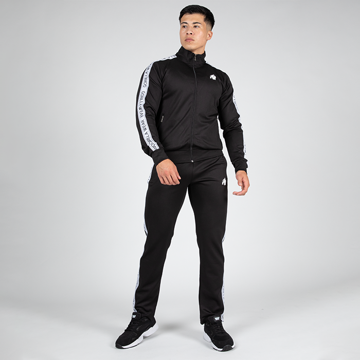 Delaware Track Jacket, Black