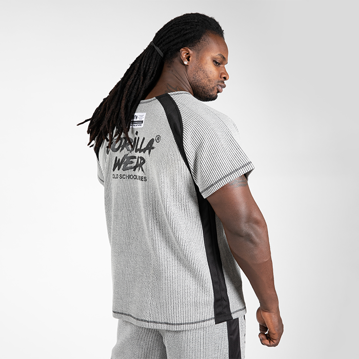 Augustine Old School Work Out Top, Grey