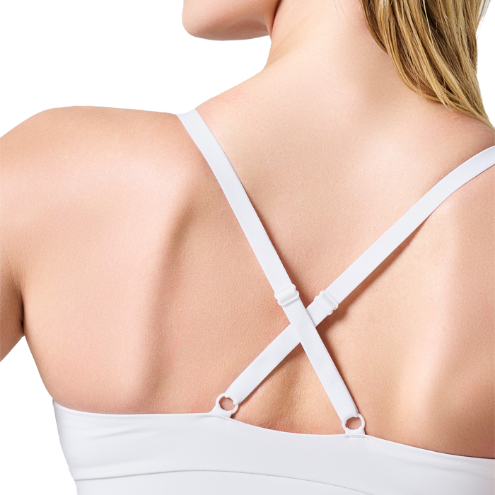 Wrap Sport-BH Hvid