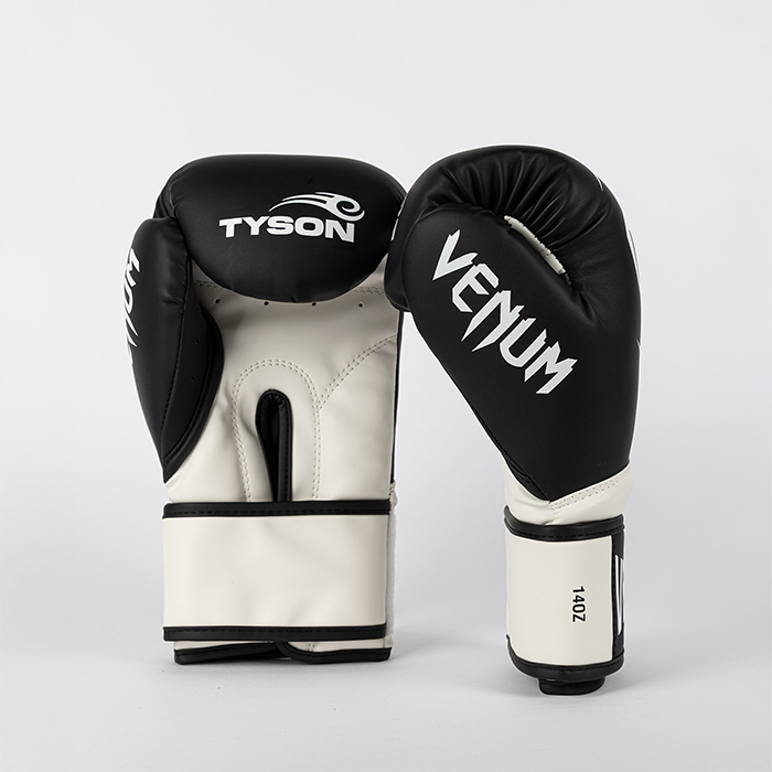 Venum X Mike Tyson Pro Boksehandsker Sort Hvid