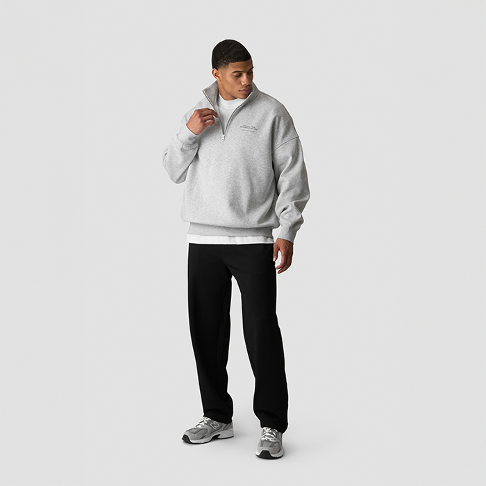 Everyday 1/4 Zip Tr&oslash;je Gr&aring;