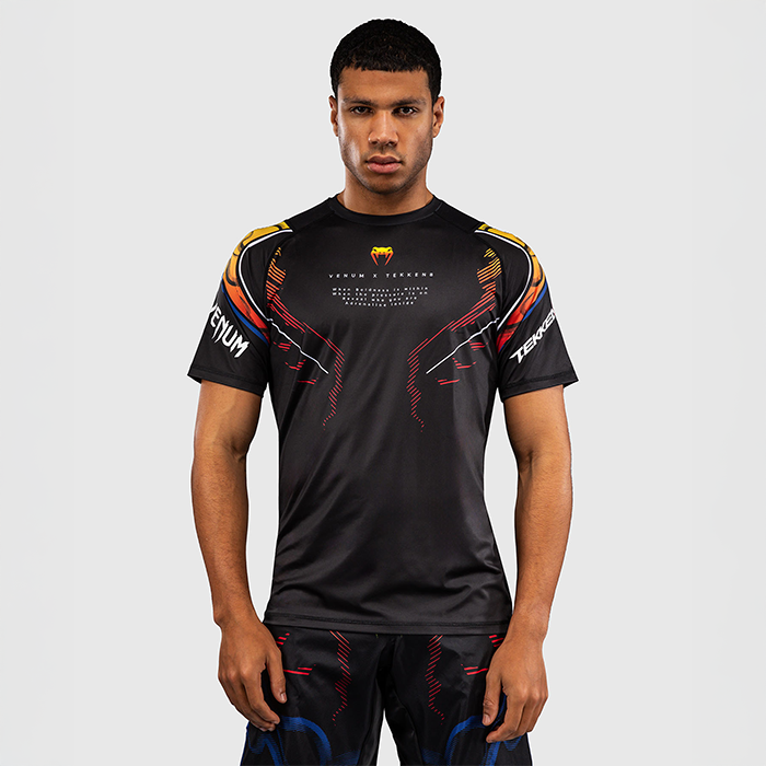 Venum x TEKKEN 8 Dry-Tech T-shirt Yoshimitsu Sort Orange