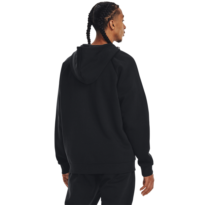 UA Rival Fleece FZ Hoodie Sort
