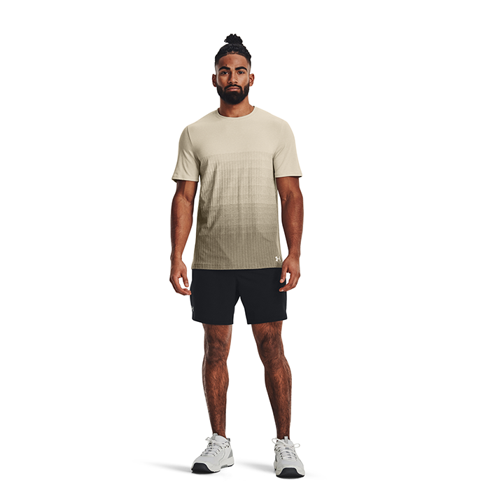 UA Vanish Woven 6in Shorts, Black