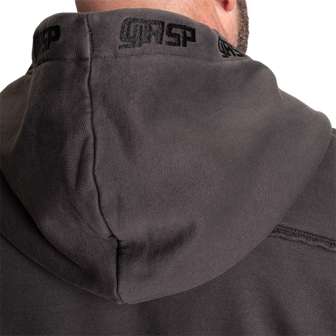 Pro Gym Hoodie Acid Wash Gr&aring;