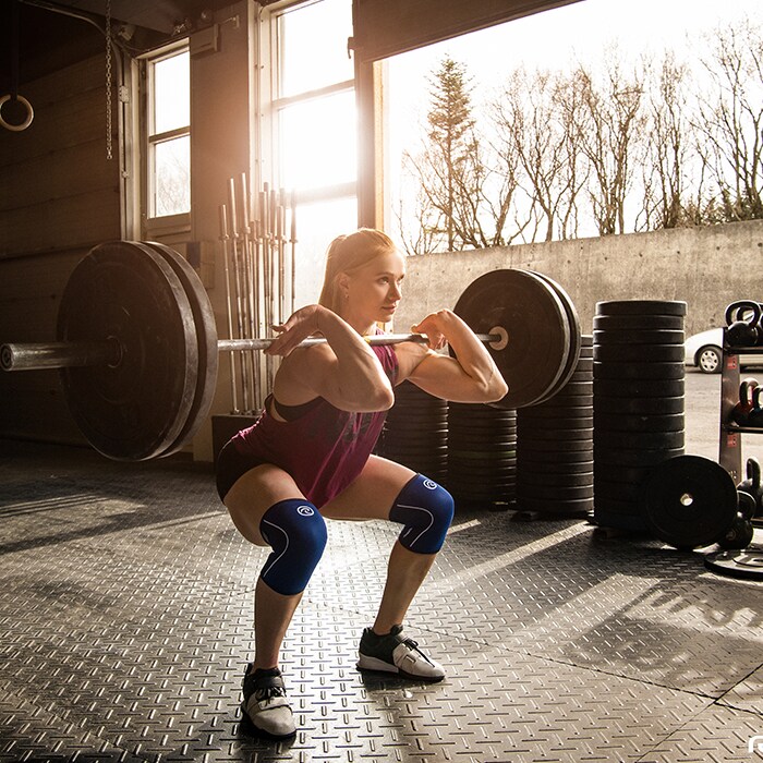 RX Knee Sleeves 5mm Bl&aring;/Sort