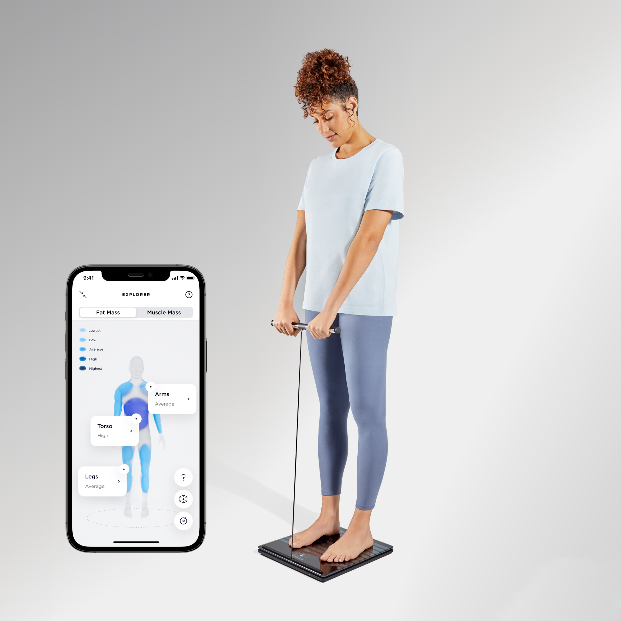 Body Scan Diagnostisk Personv&aelig;gt Sort