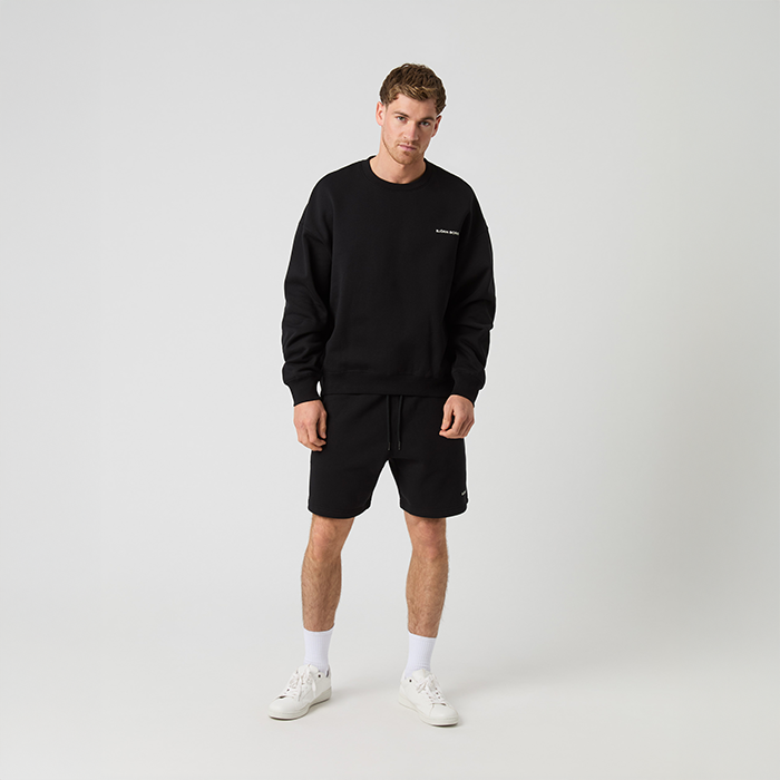 Borg Oversized Sweatshirt Sort