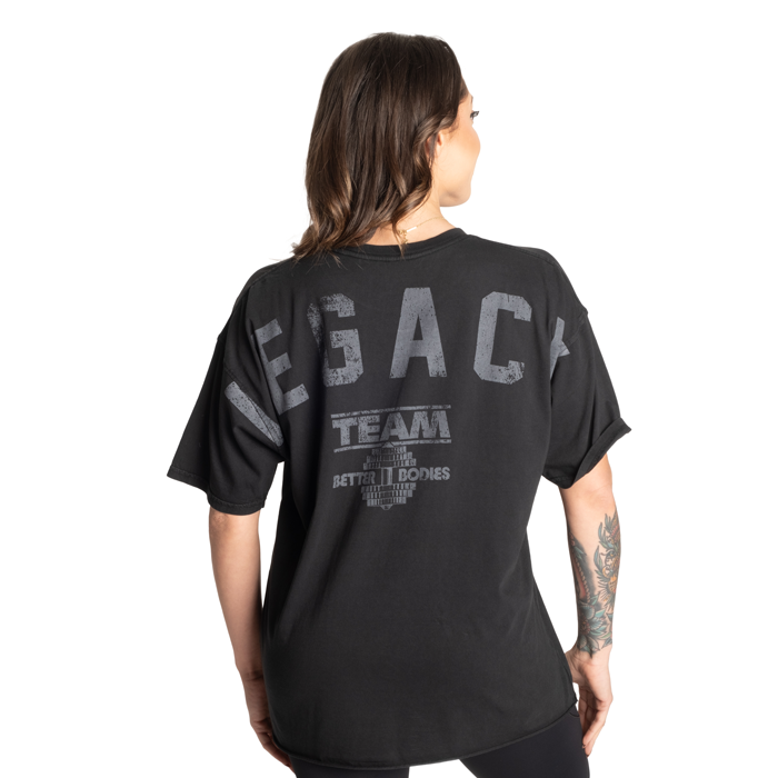 Legacy Oversized T‑Shirt Vasket Sort